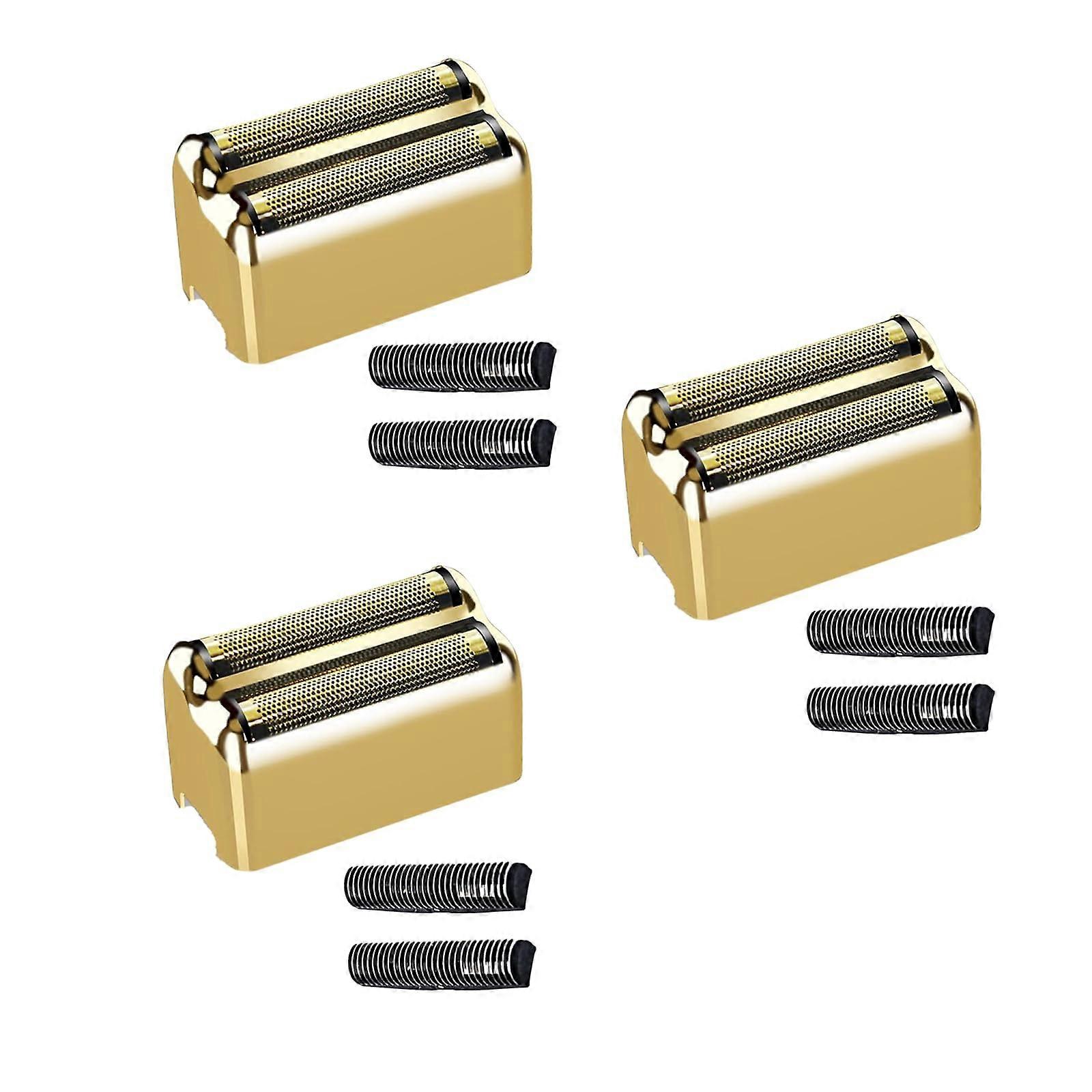Shaver Replacement Foil and Cutters 3 Pack Restores Cutting Efficiency for BaBylissPRO FXFS2