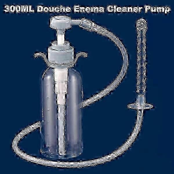 Comfortable Anal Douche Cleaner 300ML Kit for Safe Hygiene Use