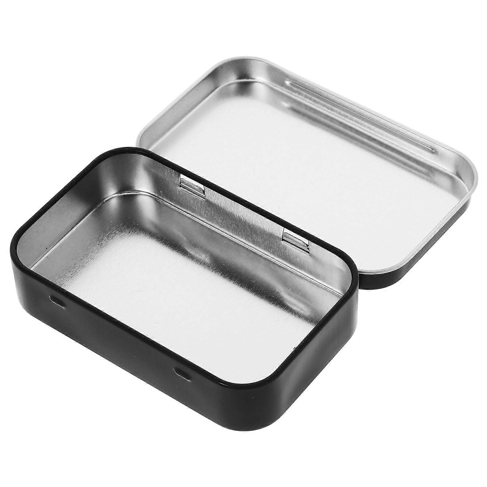 Metal Box with Lid Small Metal Container for Storage Use