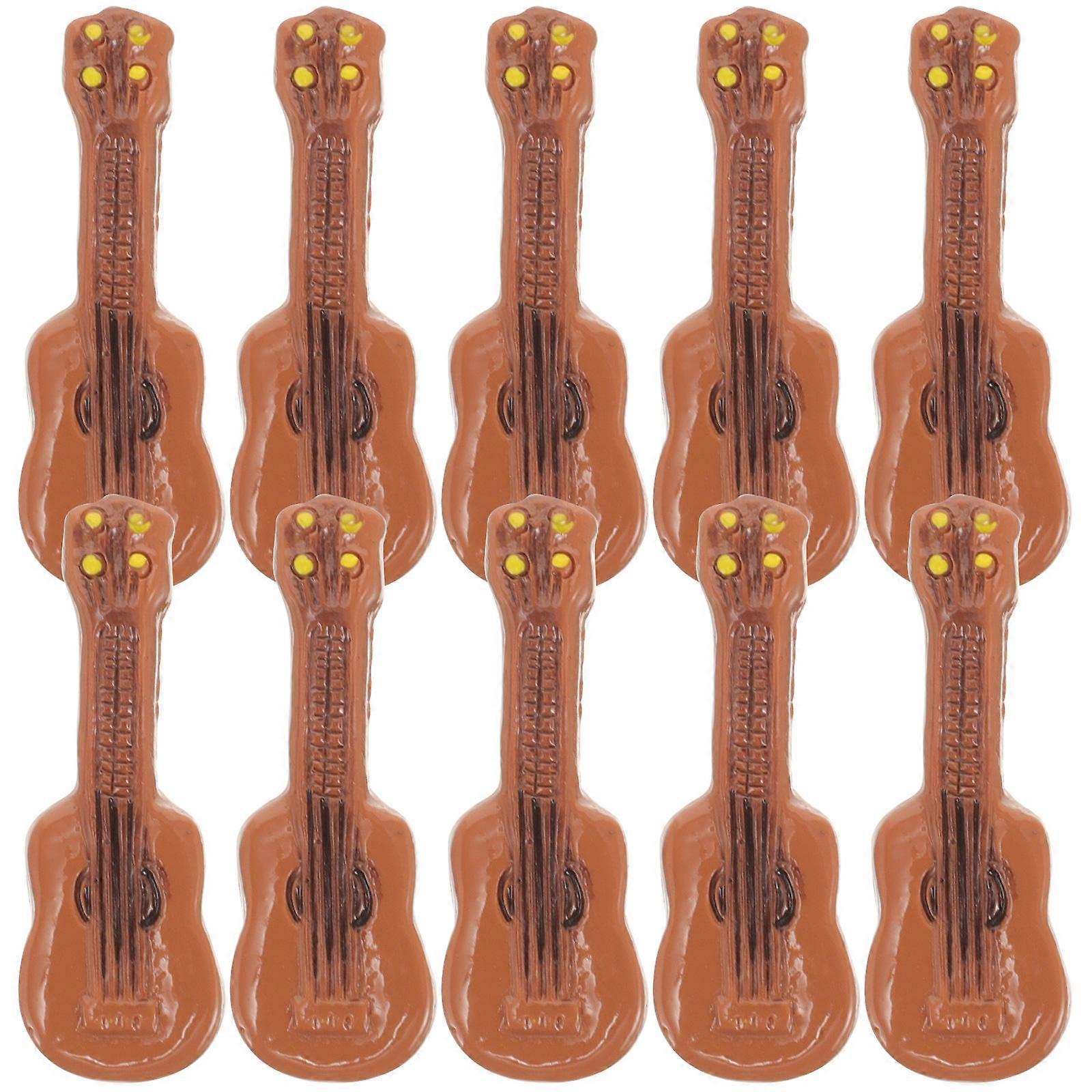 Brown Plastic Office Pushpins Thumbtacks for Home Use 40Pcs