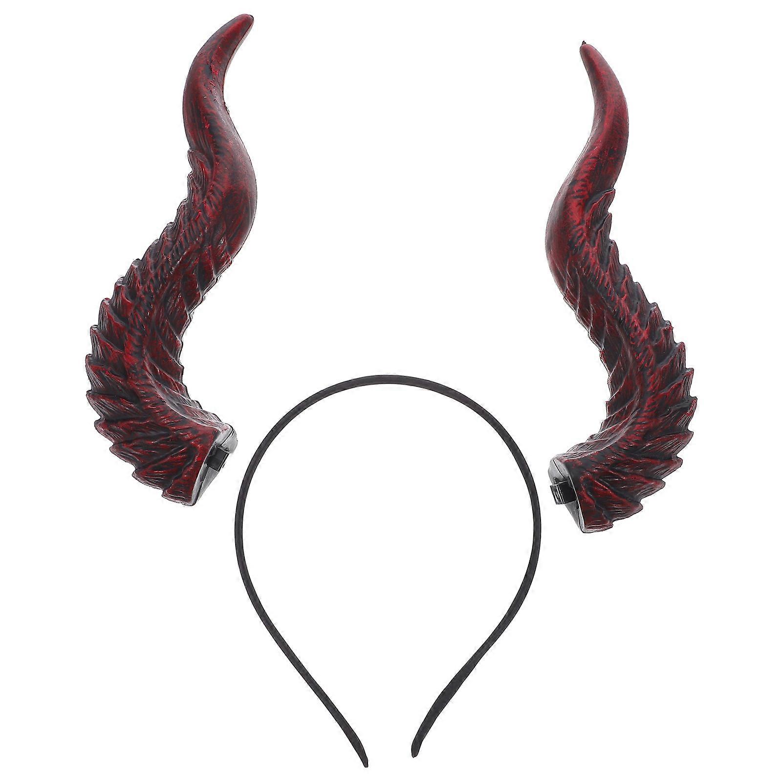 Horns Headband for Halloween Cosplay Party Decoration