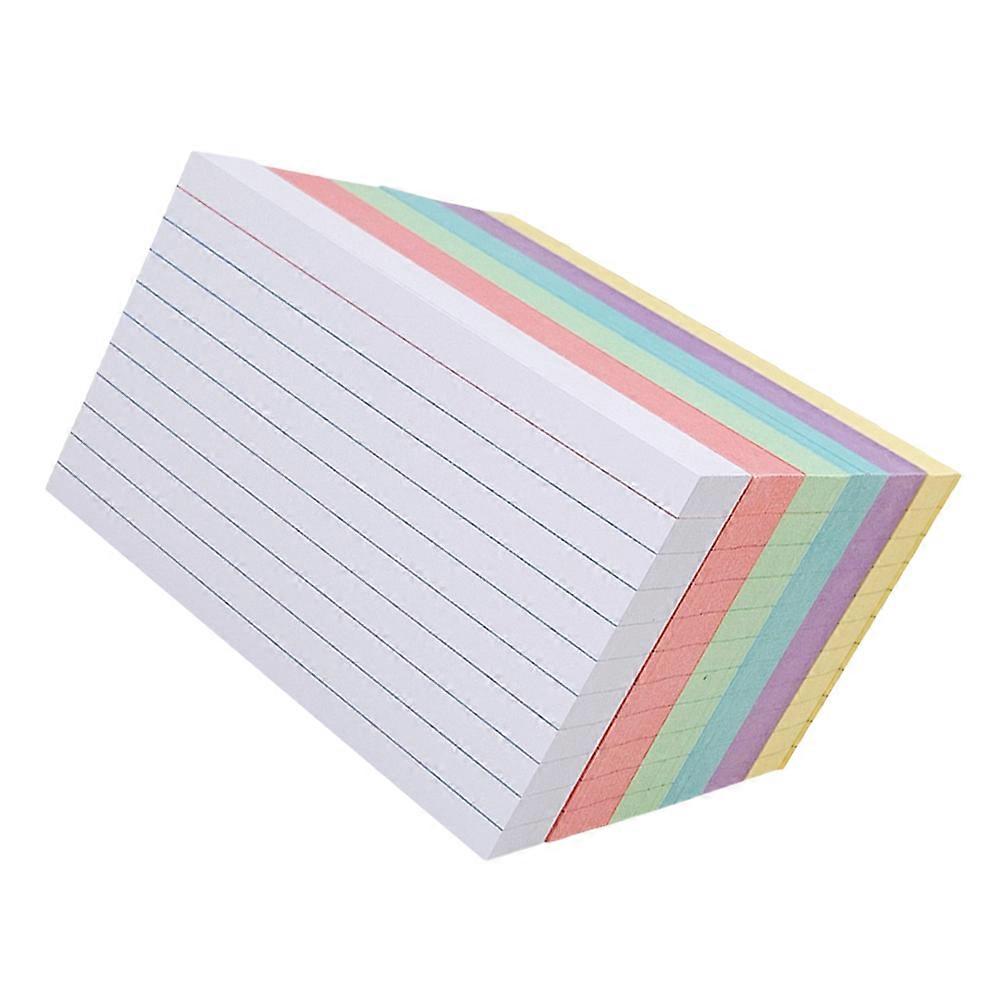 300Pcs Lined Index Cards for Note Writing Use Assorted Color Flashcards