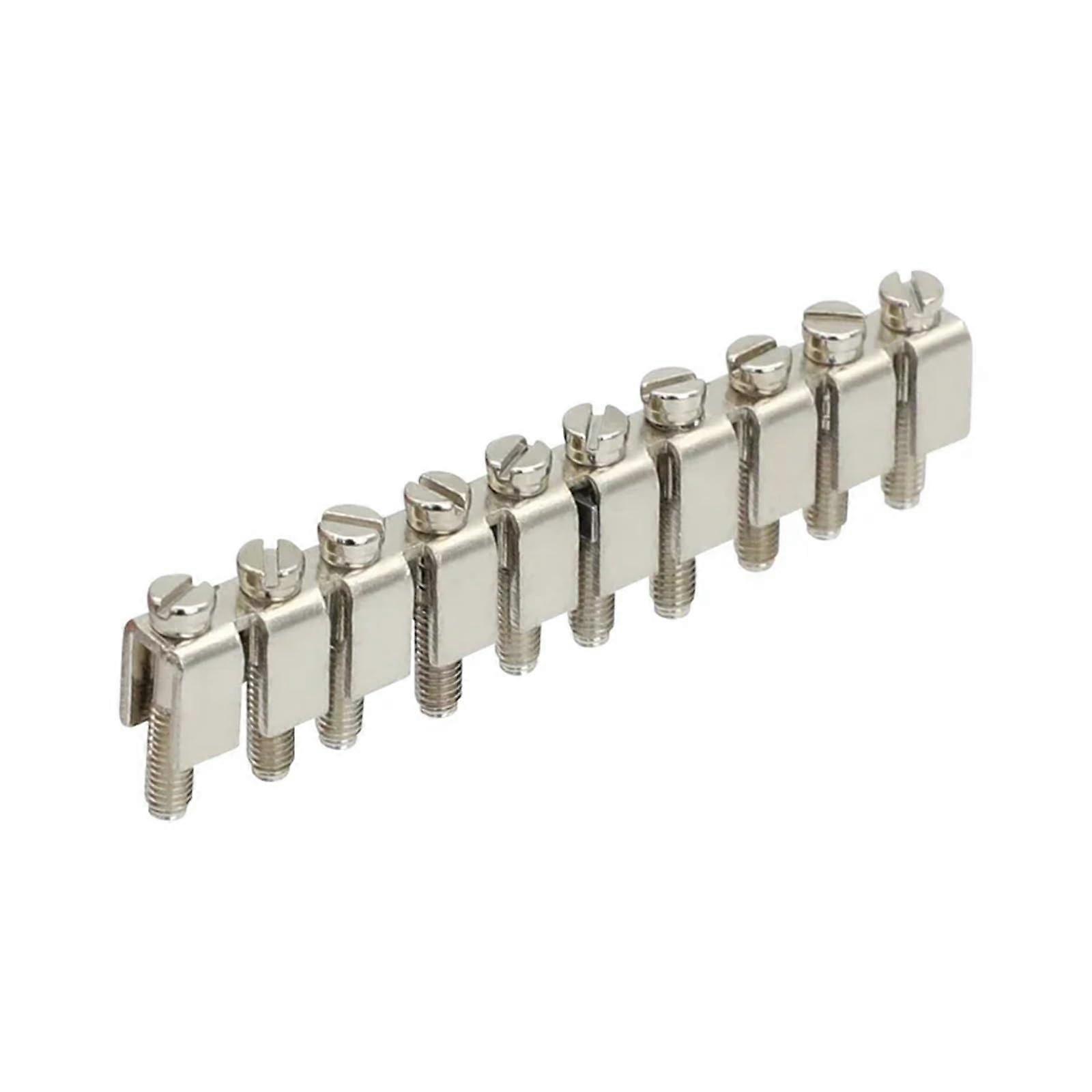10Pcs Fixed Bridge Type Terminal Block Accessories Compatible With UK2.5B UK5N DIKD1.5 UDK4 UKK5 UKKB5 Rail Terminal Blocks