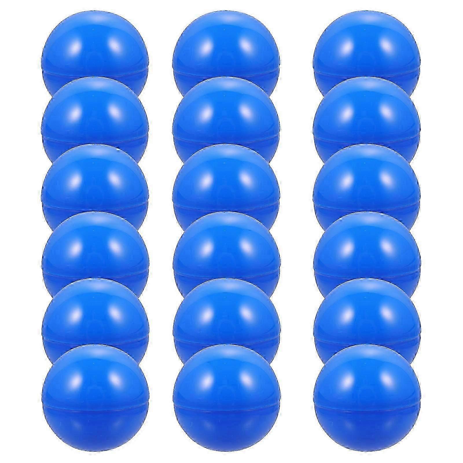 25pcs Blue Plastic Hollow Balls for Raffles, Drawings & Party Decorations Table Tennis Style Pong Balls