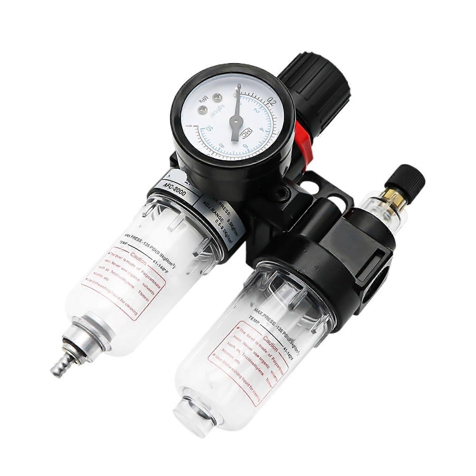 AFC2000 G1/4 Air Compressor Filter Regulator with OilWater Separator for Pressure Control