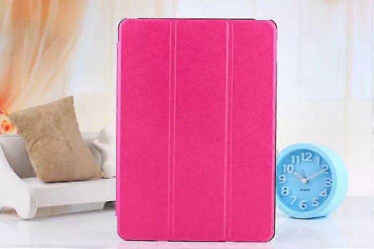 Stylish Case For Ipad Pro 9.7 Rose Red Silk Texture Leather