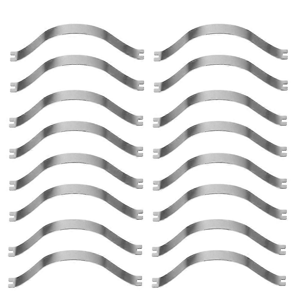 Hardware Hooks Multi-Use Spring Clips Home Decoration 7.00X0.60X0.05CM 100Pcs