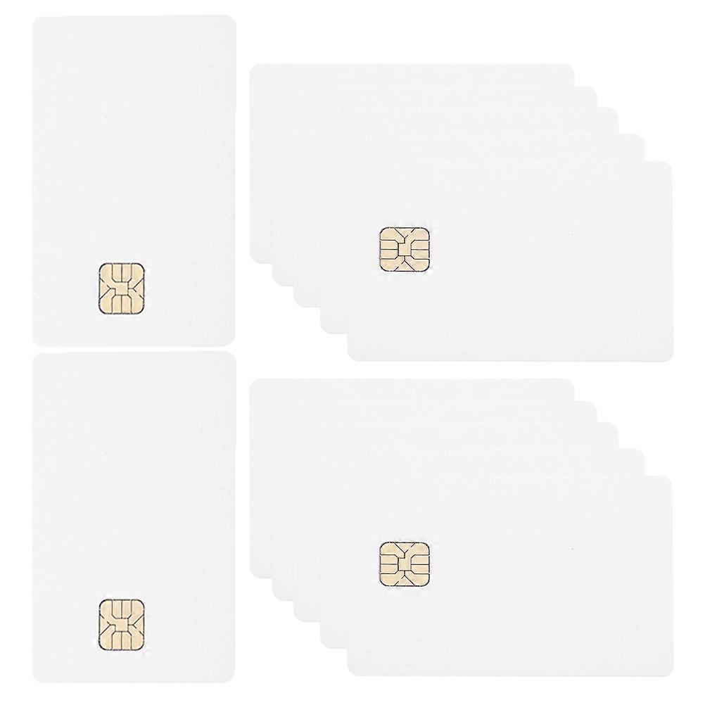 Ic Card Blank for Door Entry 15Pcs White PVC