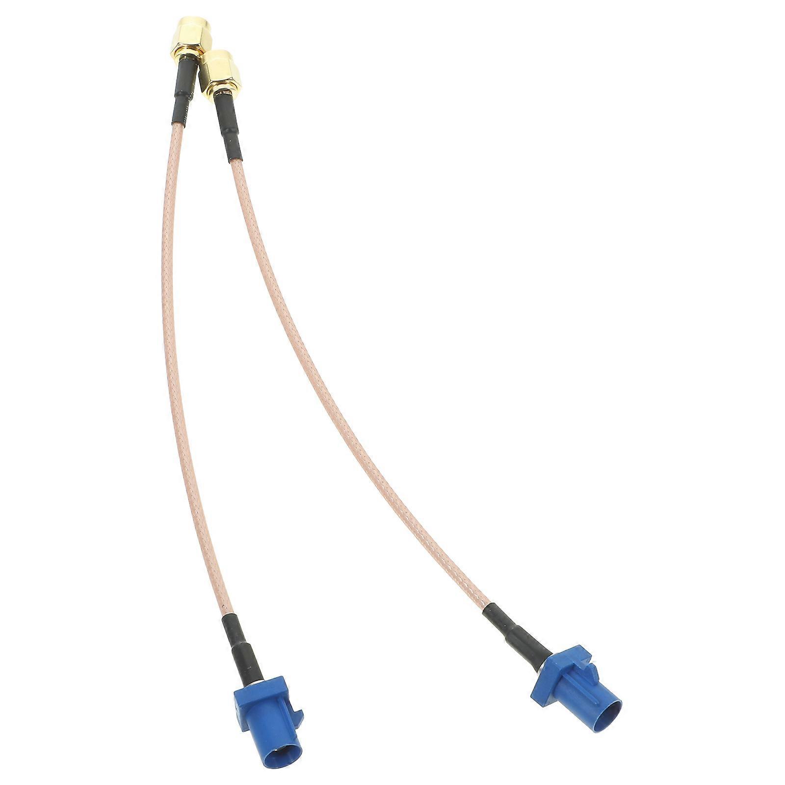 Car Antenna Adapter Cable for Vehicle Use 2Pcs C Type Sma Extension