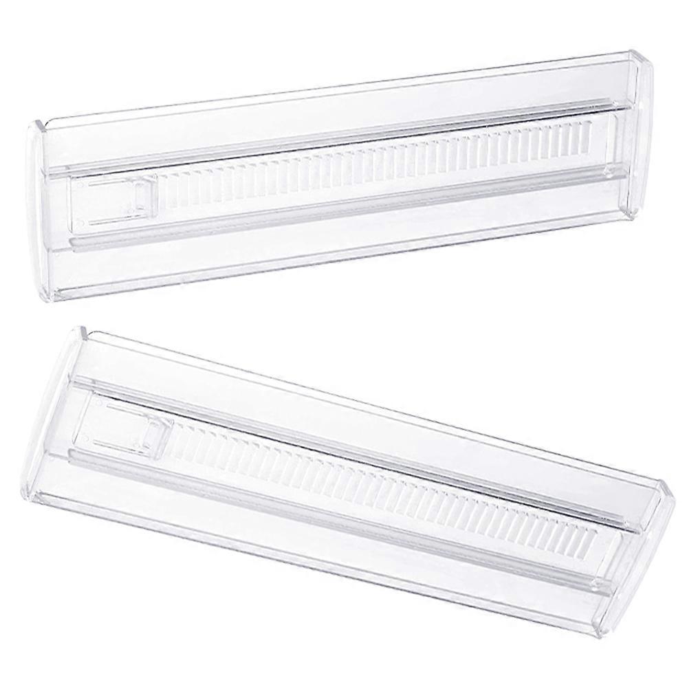 Clear Drawer Dividers Retractable Drawer Divider for Home 2Pcs