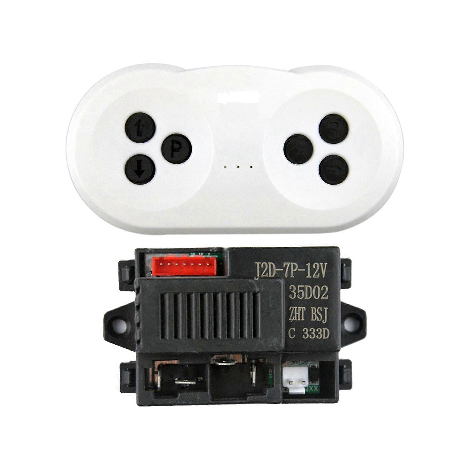 Children Electric Car Remote Controller RC Model Vehicles Replacement Parts(Remote Controller+12V Receiver)