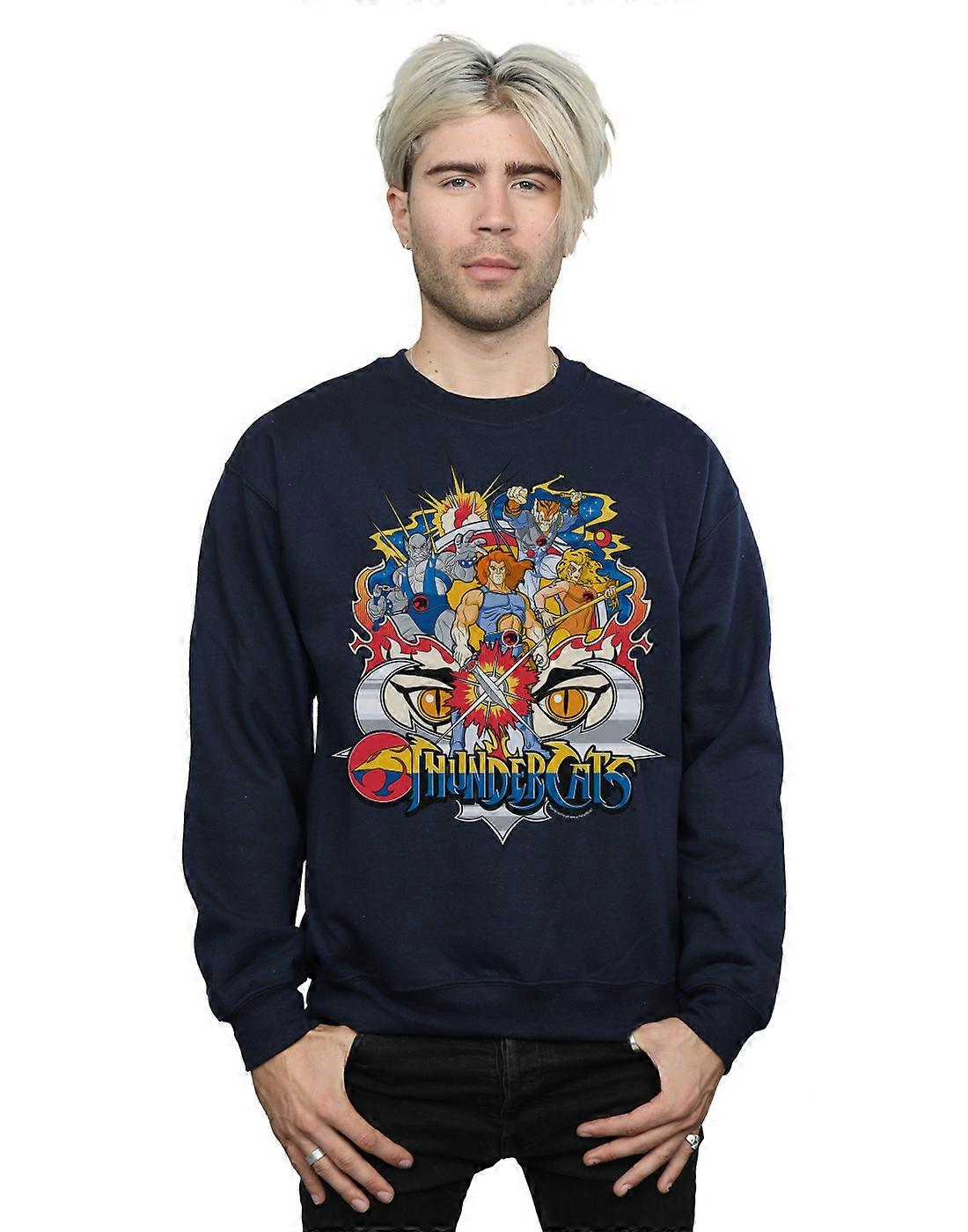 Thundercats Men's Action Group Shot Sweatshirt