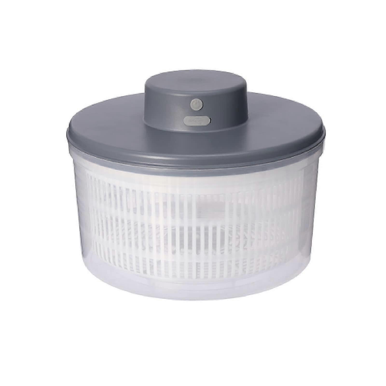 Electric Salad Spinner with Quick Drying Vegetable Washer and Dehydrator for Kitchen Use