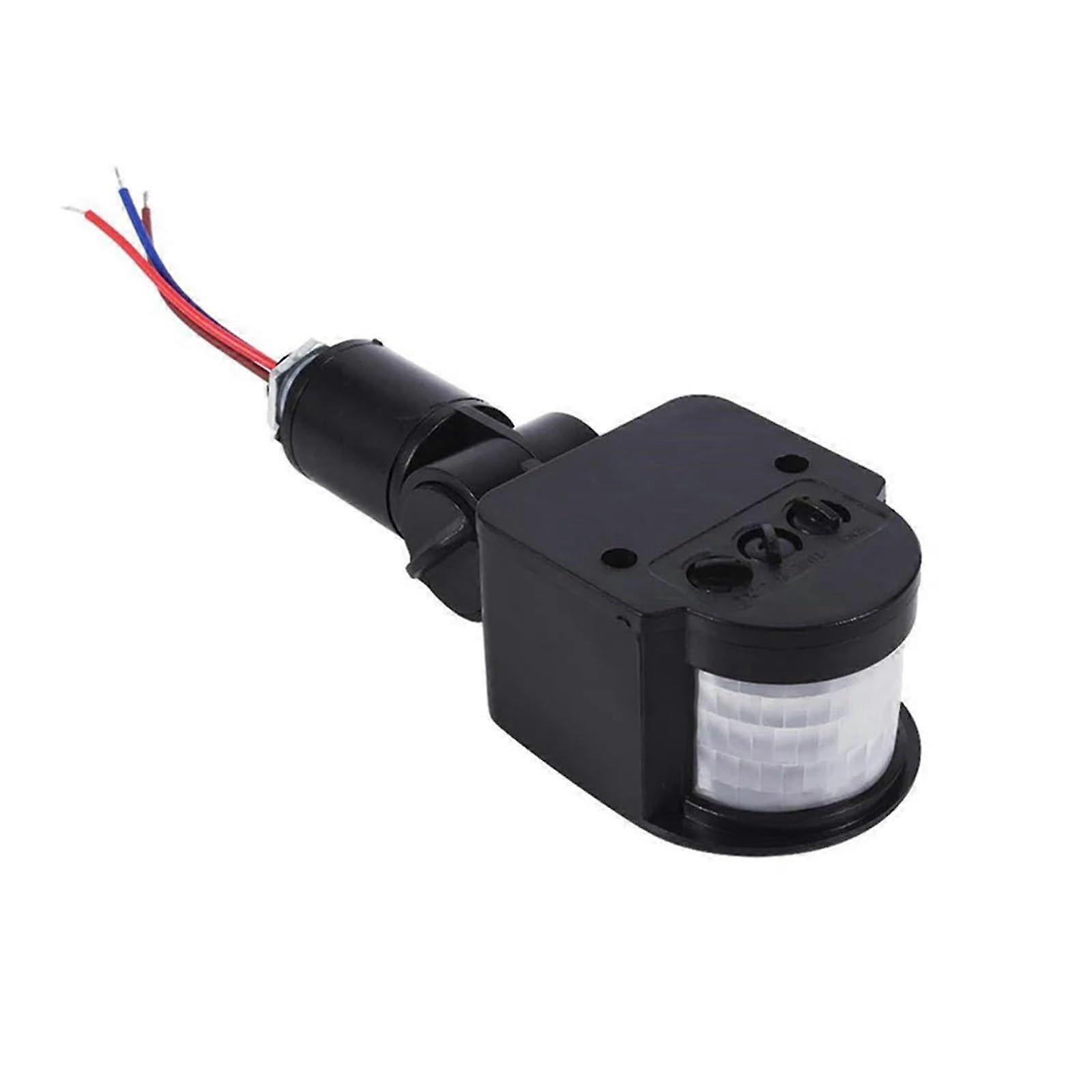 LED PIR Motion Sensor Light Switch 85220V Automatic Infrared Wall Mount with Timer Outdoor