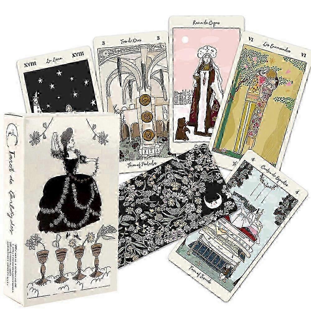 2026 Spanish Tarot Deck Divination -  Tarot Cards for Beginners