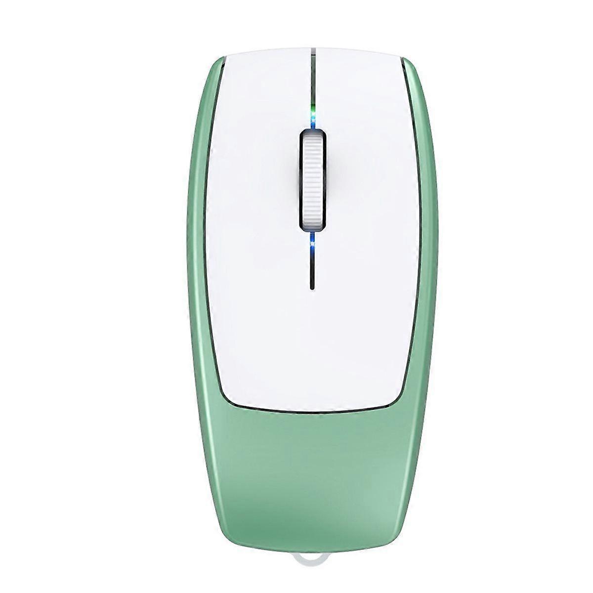 Card Reader Wireless Bluetooth Mini Mouse Compact Mouse Rechargeable DPI Mouse for Tablet Notebook Office Travel C