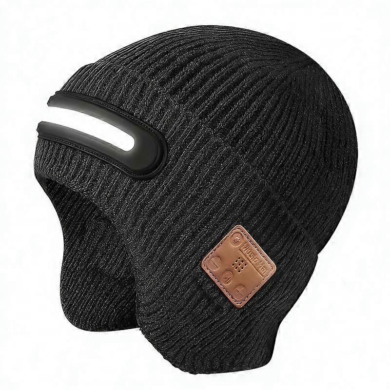 Bluetooth Rechargeable Music Flashing Hat, Removable and Washable