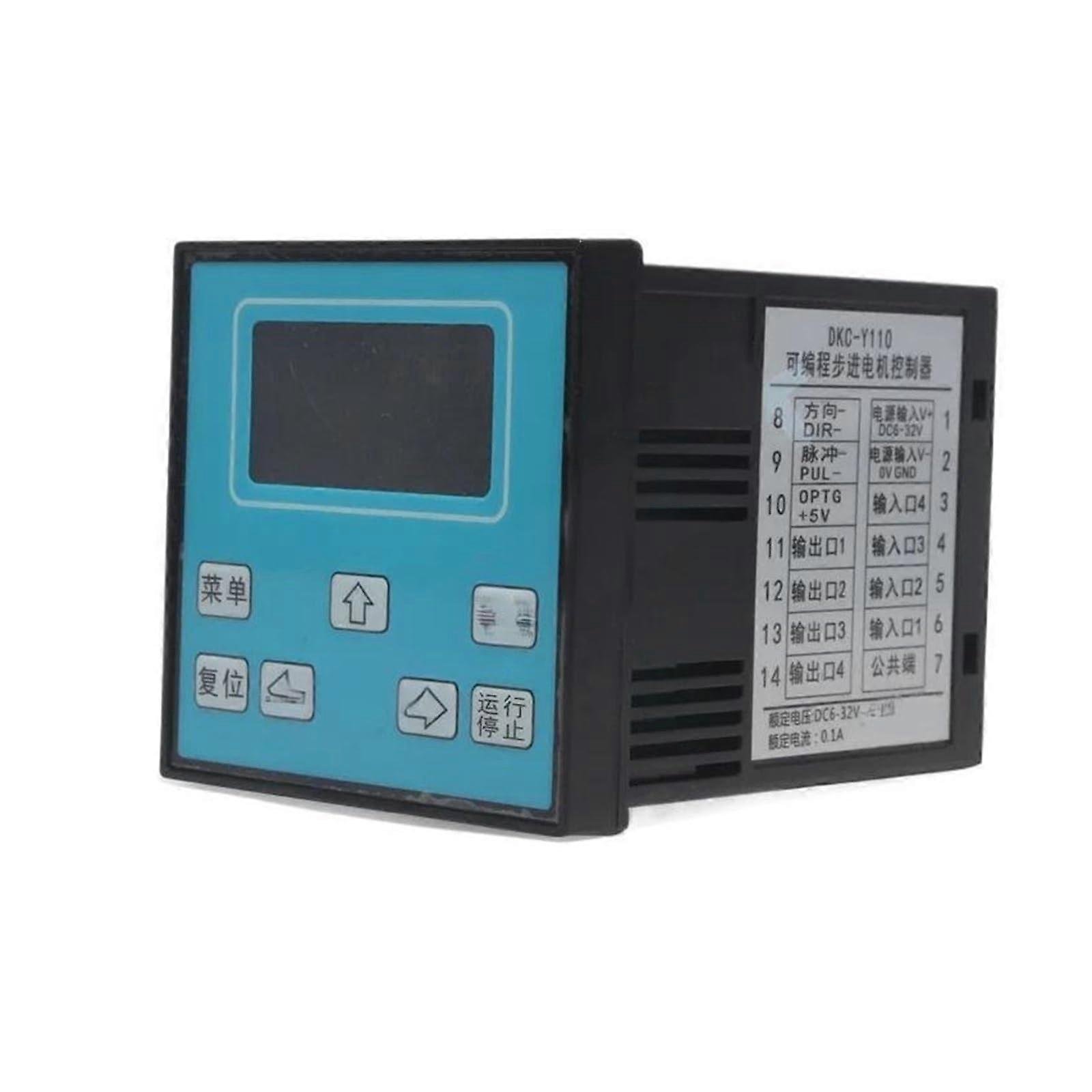 DKCY110 Programmable Single Axis Stepper Motor Controller with DualAxis Servo Control 72x72x105mm