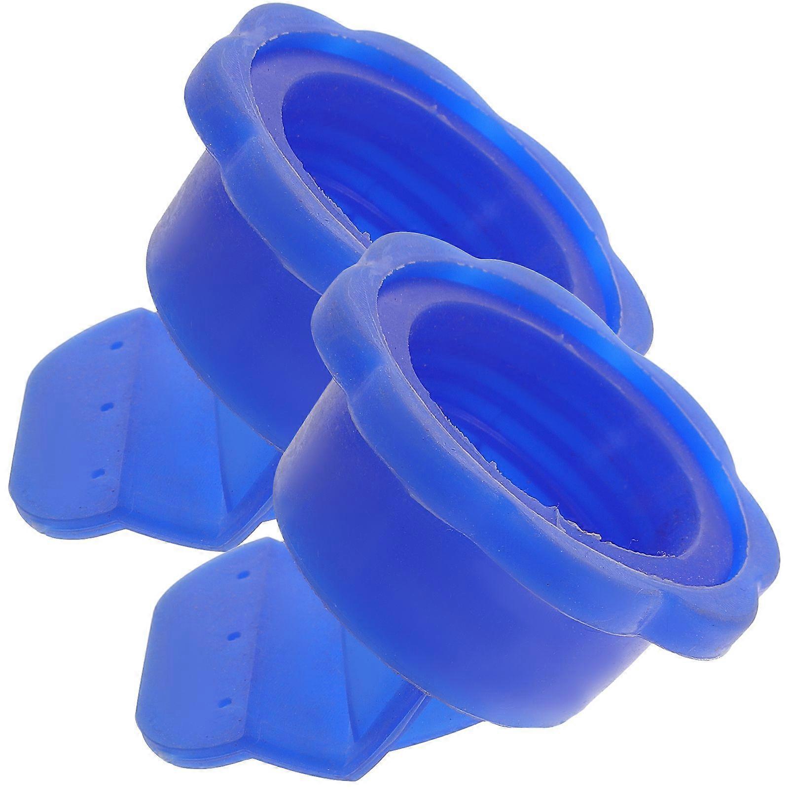 2pcs Odor Proof Shower Drain Cores Sewer Backflow Preventer Deodorization Drain Cores
