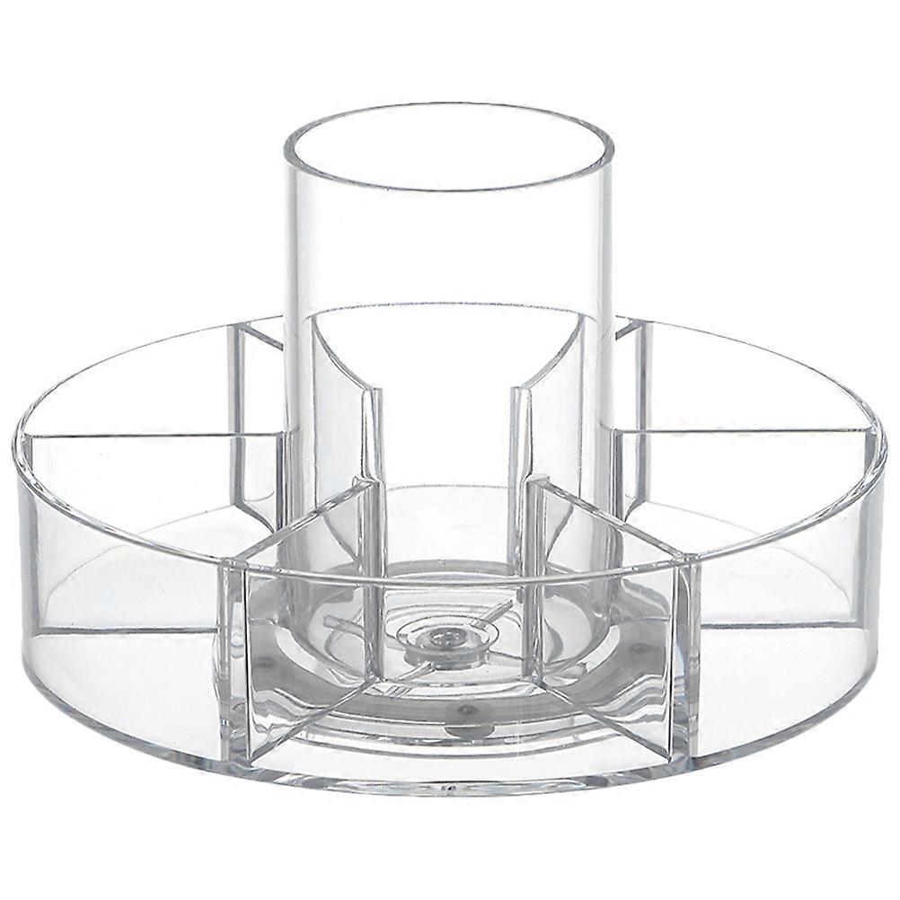 Turntable Cupboard Organizer with Divider for Rotating Storage