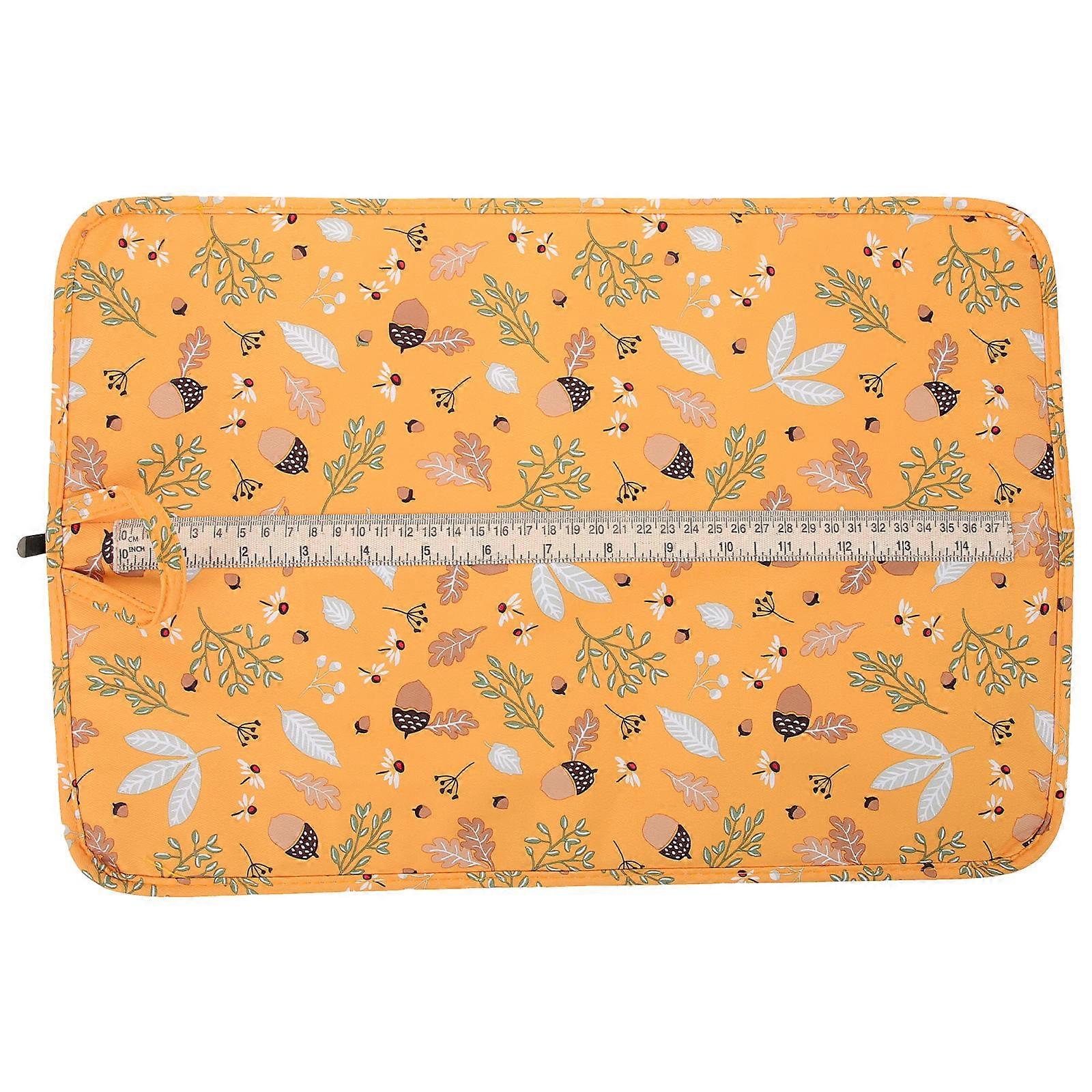 Knitting Needle Storage Hook Case For Knitting Tools Multi Color Rectangular Bag 1Pack