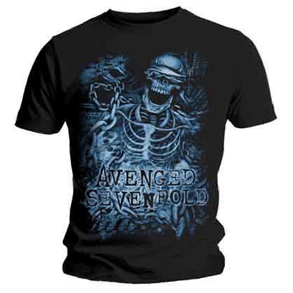 Avenged Sevenfold Chained Skeleton T Shirt