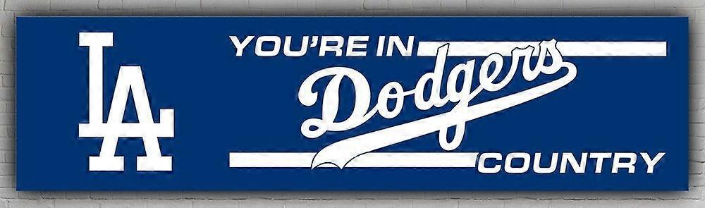 Baseballlaget Dodgers landsbanner HF0113