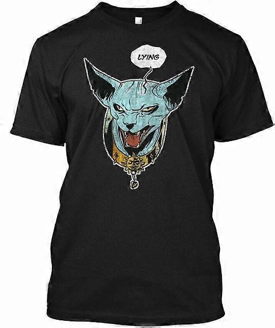 Saga Lying Cat Tee TShirt A2946