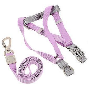Adjustable Dog Harness Walking and Leash Essentials Puppy+harness Escape-proof Vest Nylon for Small Dogs