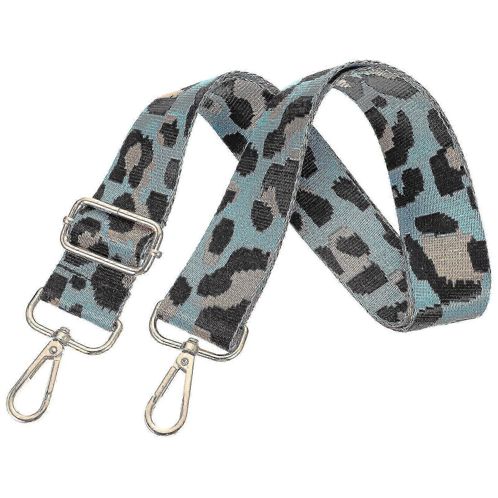 Blue Nylon Adjustable Bag Strap for Replacement Shoulder Bag Strap