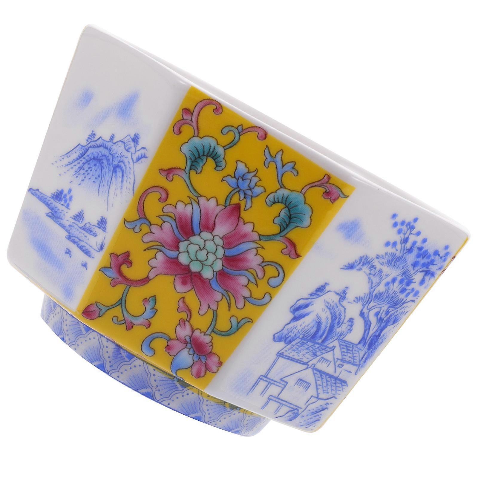 Yellow Ceramic Tea Cup for Kitchen Use Household Tea Drinking