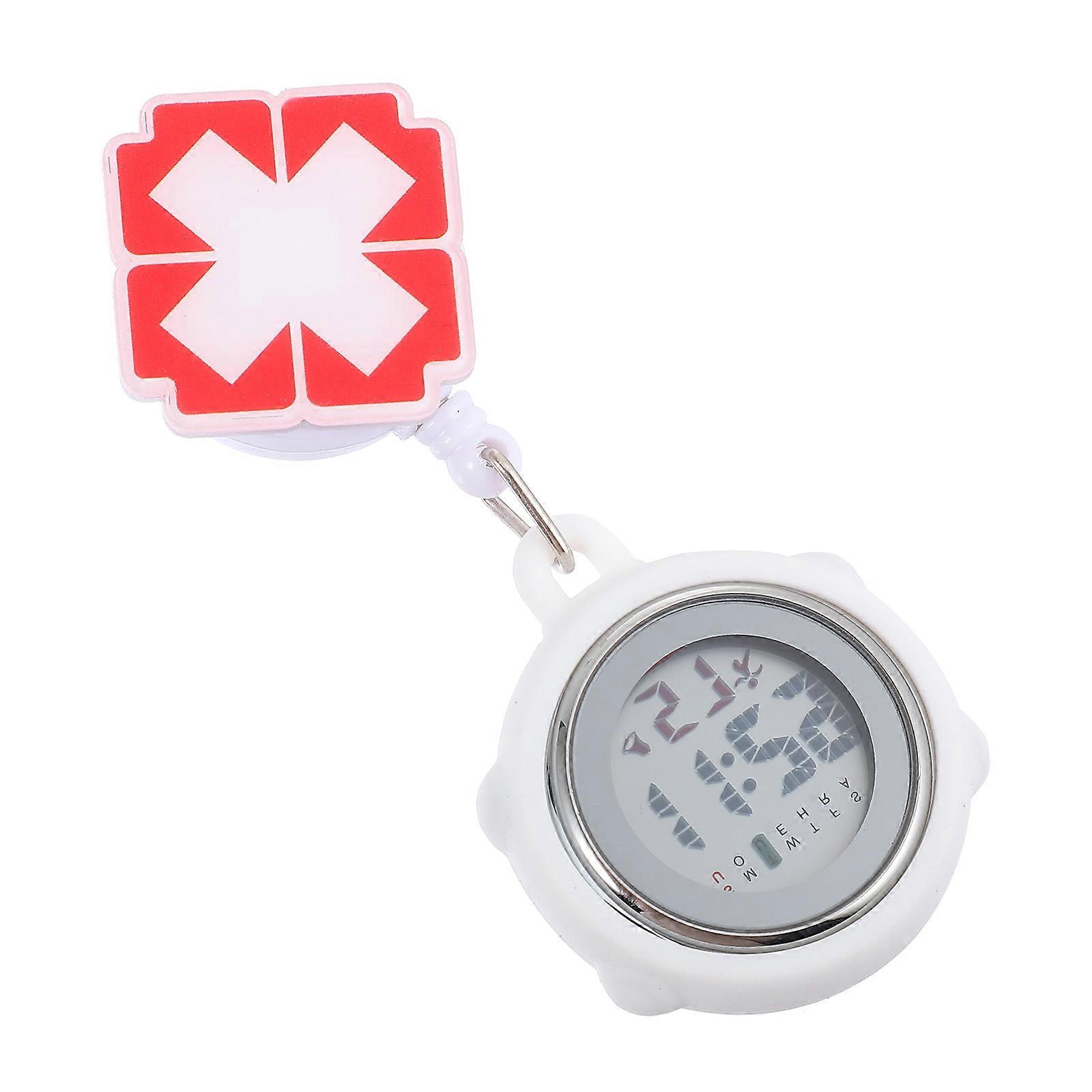 Digital Nursing Watch Electronic Alarm Clock Multi-Function Hanging Fob