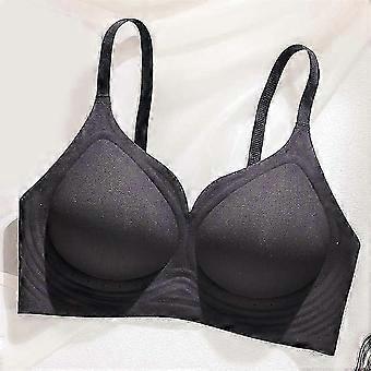 Plus size breathable invisible push up bra for women, sexy fashion lingerie underwear.