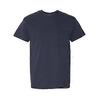 T-shirt à poche en coton épais Gildan