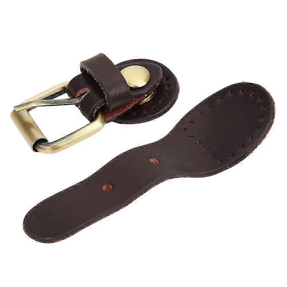 oval leather buckle, suitable compatible with sewing, knitting
