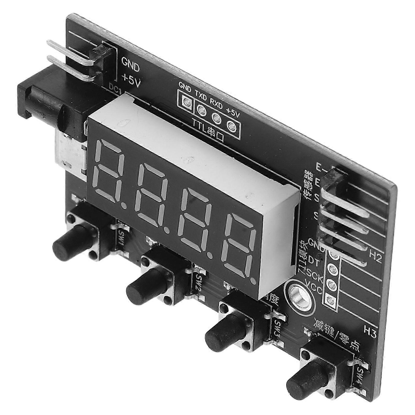 Weight Scale Sensor Mini Sensor Weighing Pressure Sensor Digital Indicator Weighing Scale Load Cell Digital Load Cell Module Weight Sensor Scale Load 