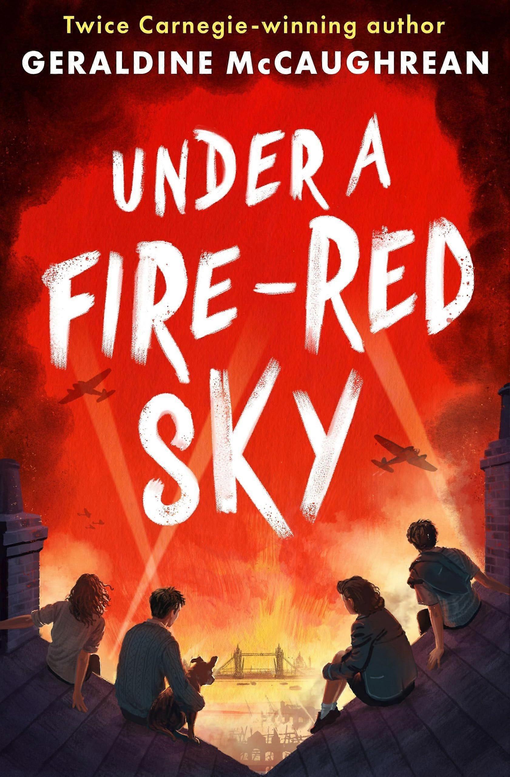 Under a fire-red sky