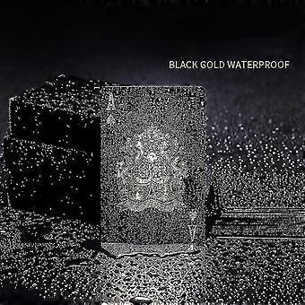 Poker Kunststoff Wasserdicht Creative Gold Schwarz Gold Folie Spielkarten Brettspiel Waschbare Plastik Deck of Cards