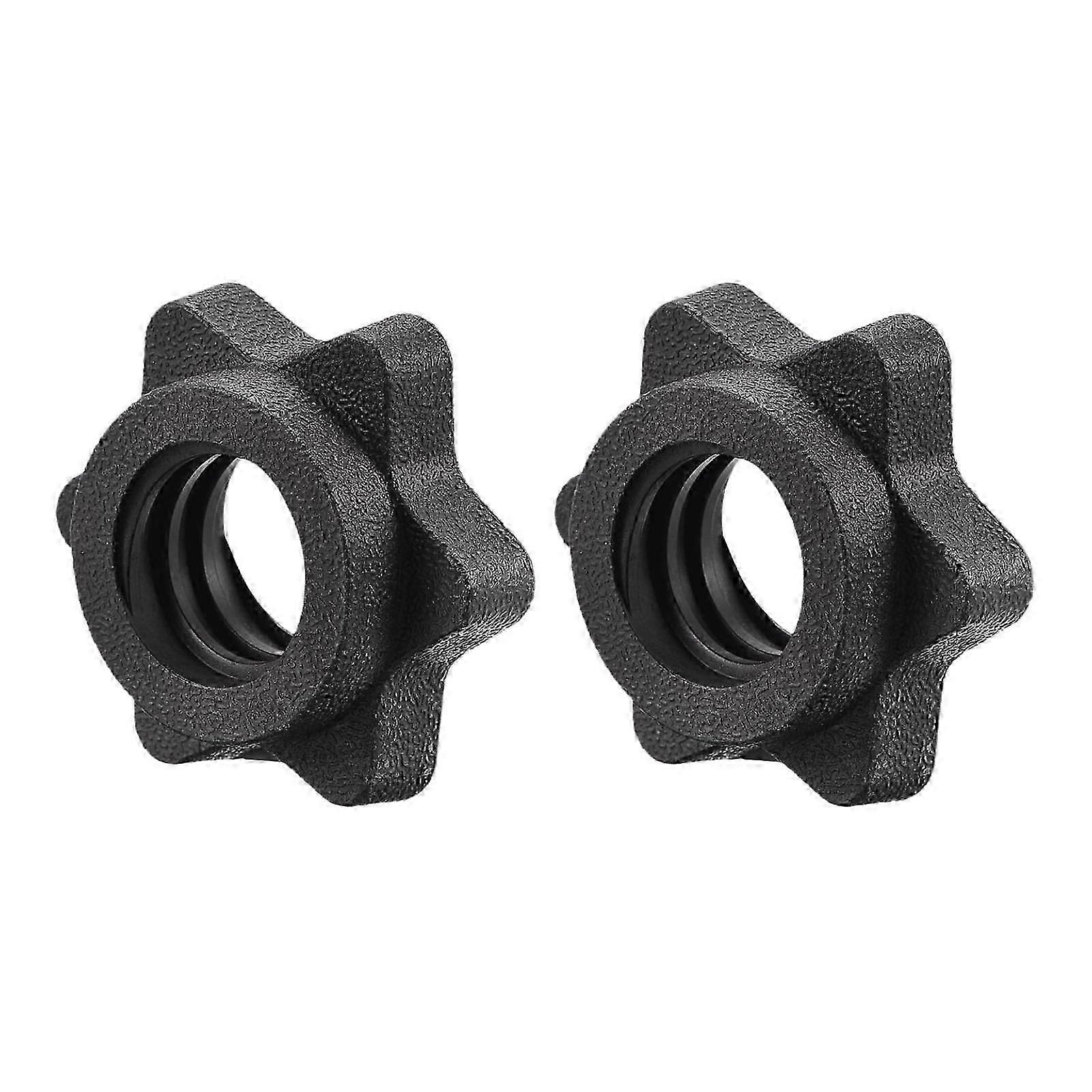 2x Barbell Collars Dumbbell Collars Lightweight Portable Replacement for 25mm