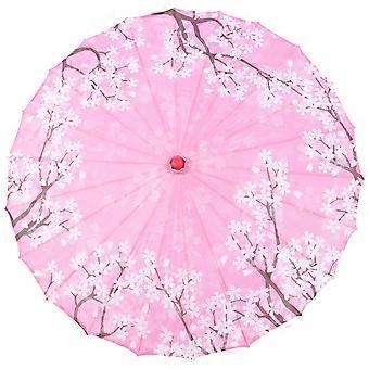 Cherry Blossom Umbrella Japanese Style Umbrella for Decoration 1 Piece
