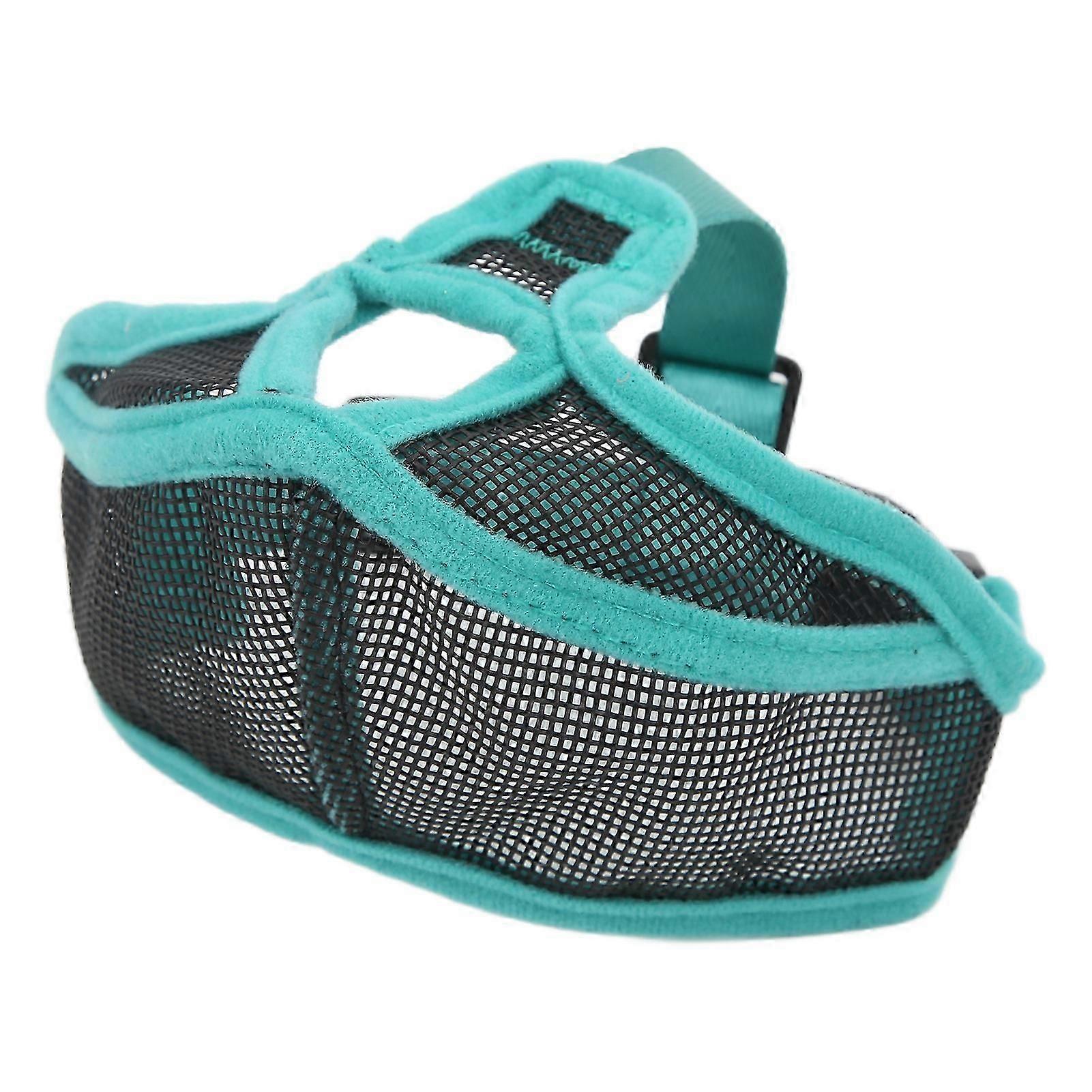 Adjustable Mesh Dog Muzzle for Short Snouts
