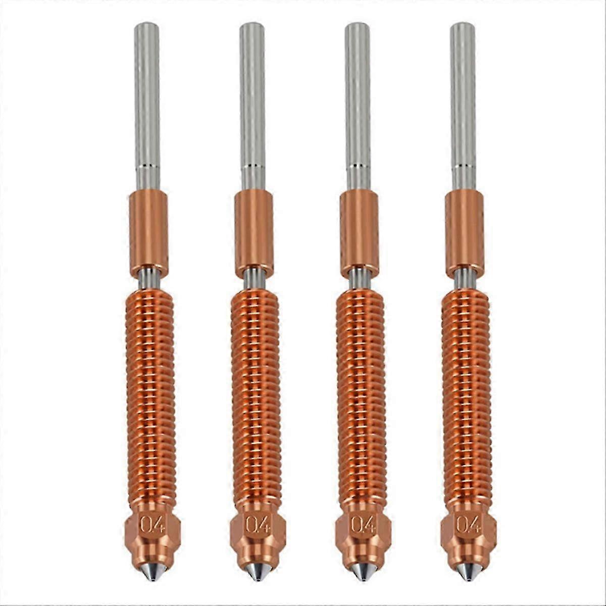 4Pcs K2 Plus Nozzles Compatible with K2 Plus Hotend