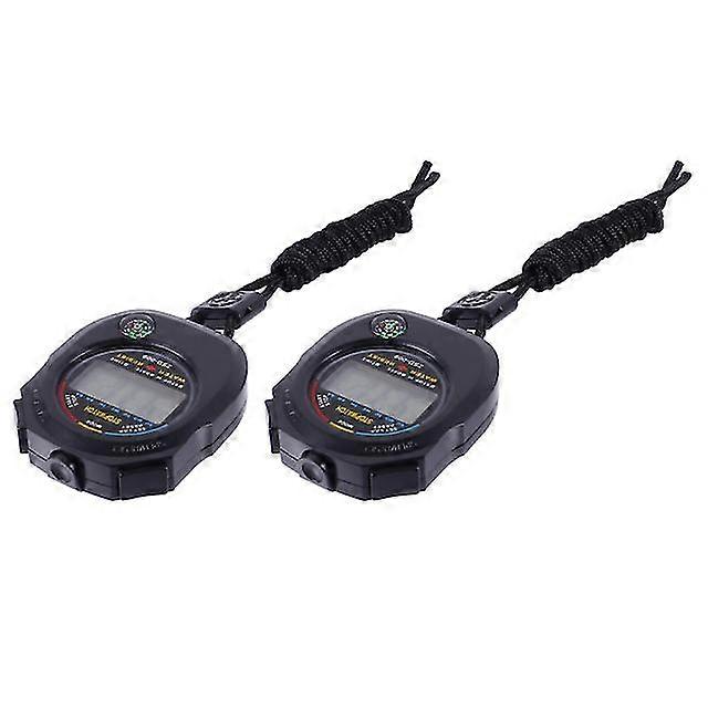 2Pcs Multi-function Game Stopwatches Match Timers Practical Training Timers