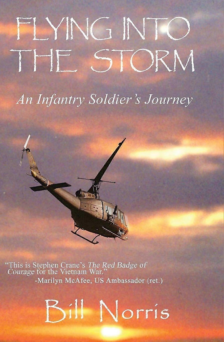 Flying into the storm