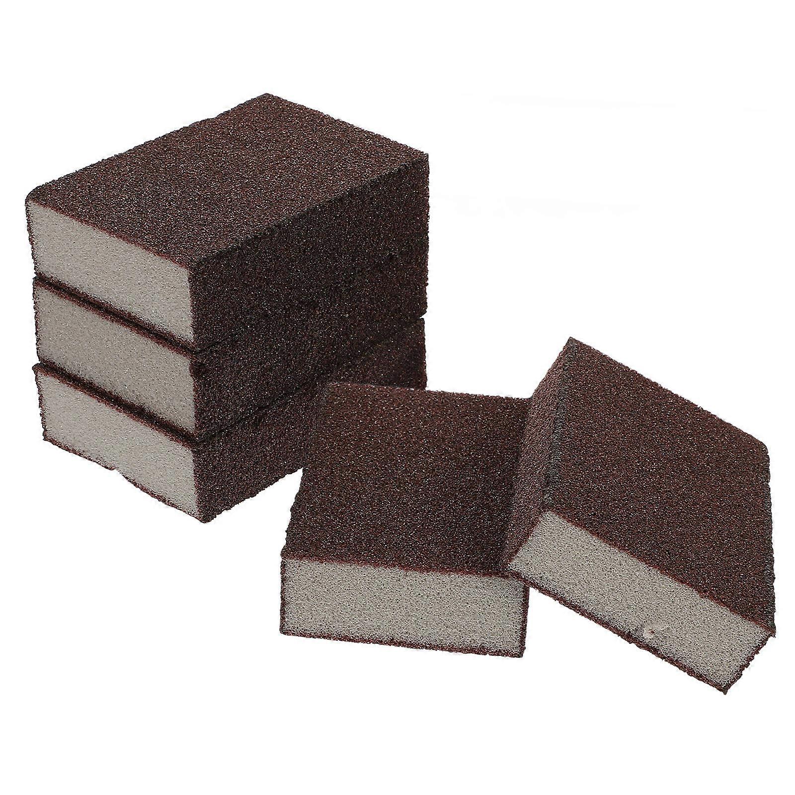 5pcs Dish Sponge Multi-function Wok Sponge Kitchen Dish Sponge Household Scrub Sponge