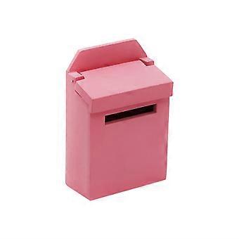 Mini Brevlåda Dockhus Trämodell för Inredning 1 St Rosa