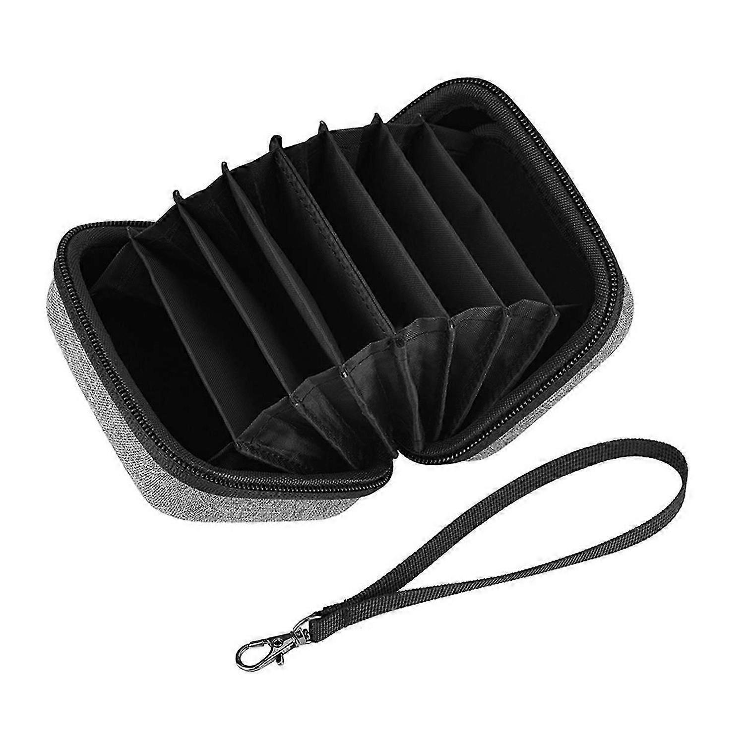 Multifunctional Circular Lens Filter Pouch Case for 8 Circular Filters Dustproof Camera Lens Filter