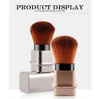 Retractable Nail Dust Brush Dome Blush Brush Foundation Brush Beauty Tools PC