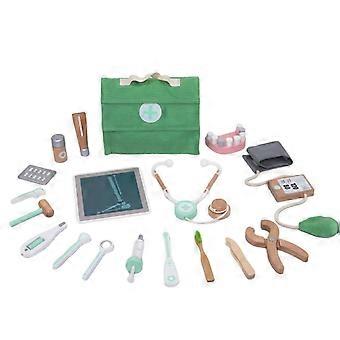 Tragbares Arztspielset aus Holz, perfektes Geburtstagsgeschenk für Kinder