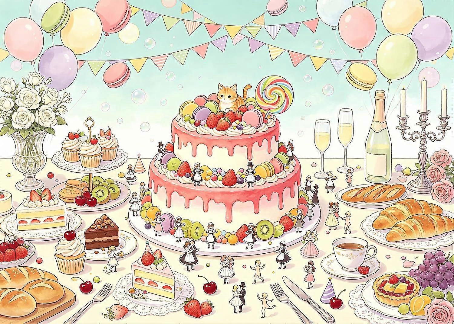 Mini Feast Jigsaw Puzzle CYQL-178